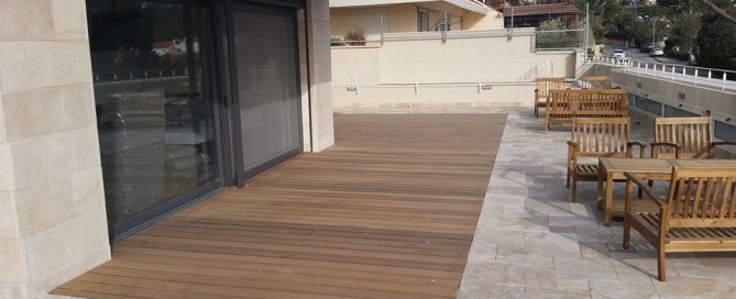 פרויקט דק מרפסת בחיפה