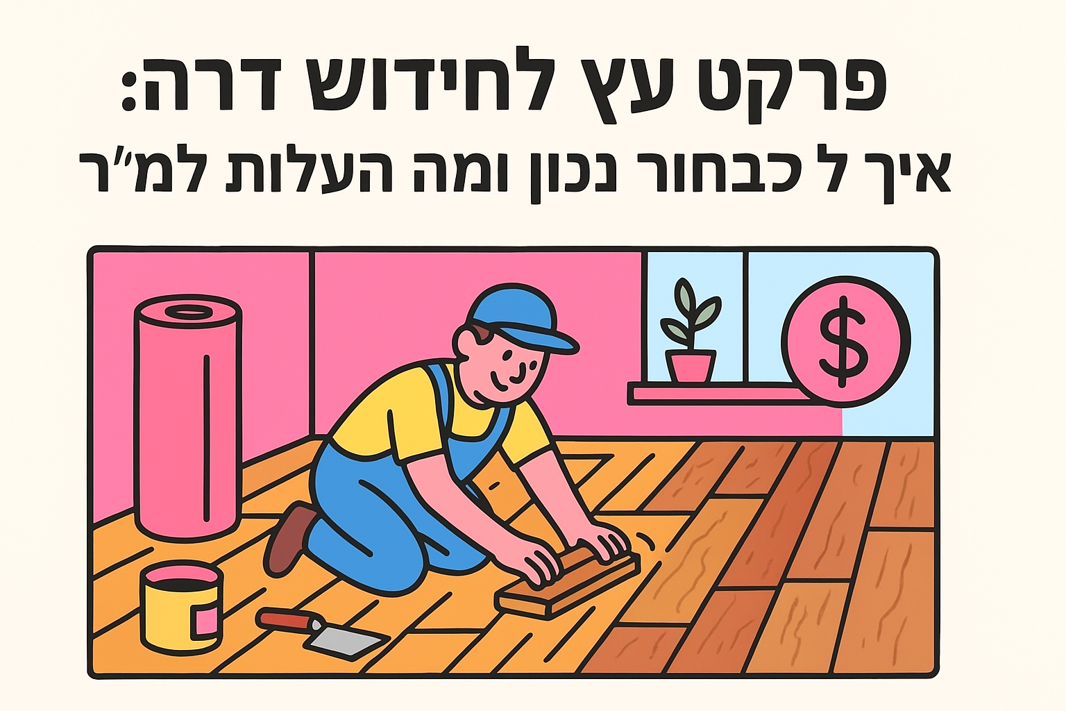 פרקט עץ לחידוש דירה: איך לבחור נכון ומה העלות למ"ר