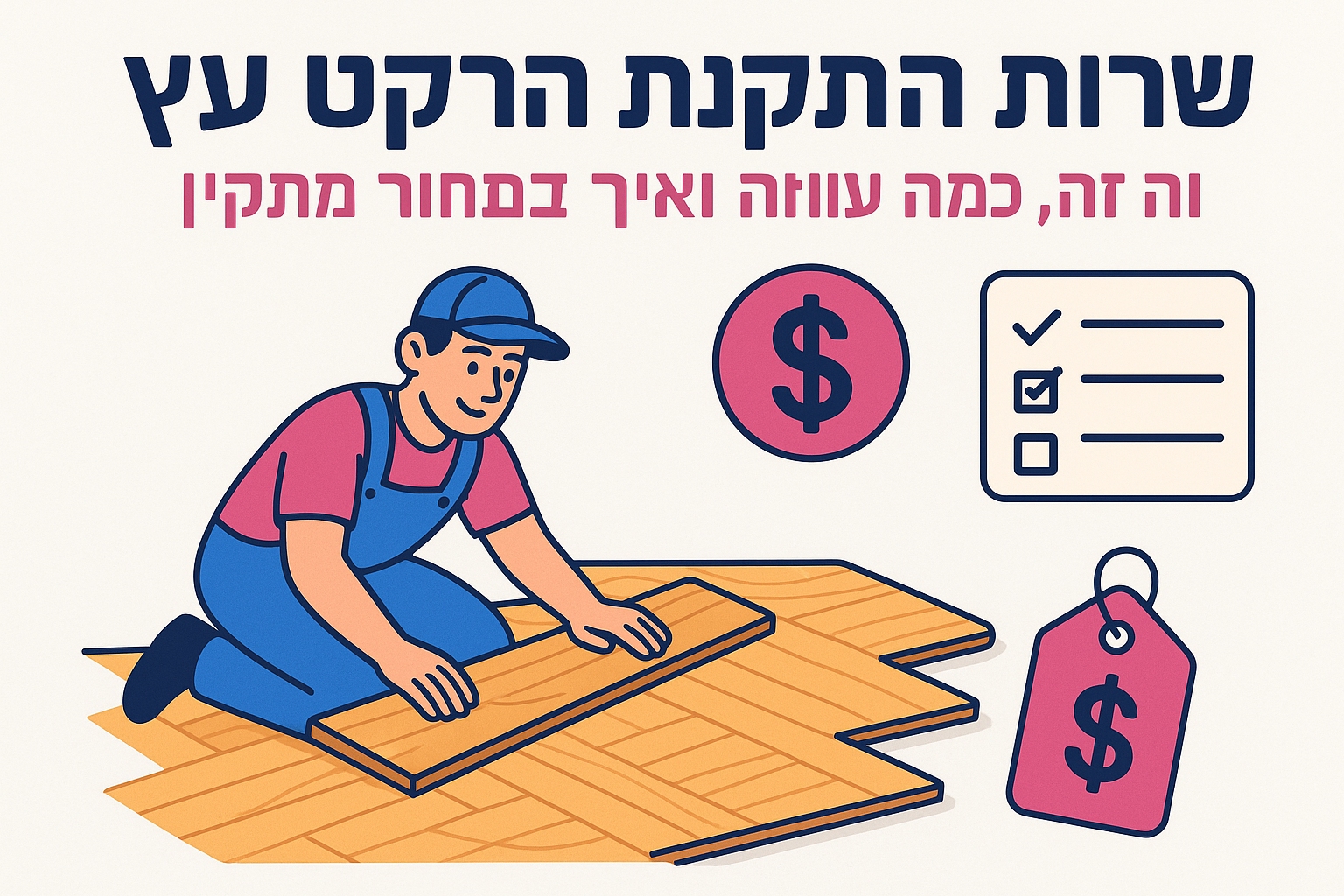 שירות התקנת פרקט עץ: מה זה, כמה עולה ואיך לבחור מתקין