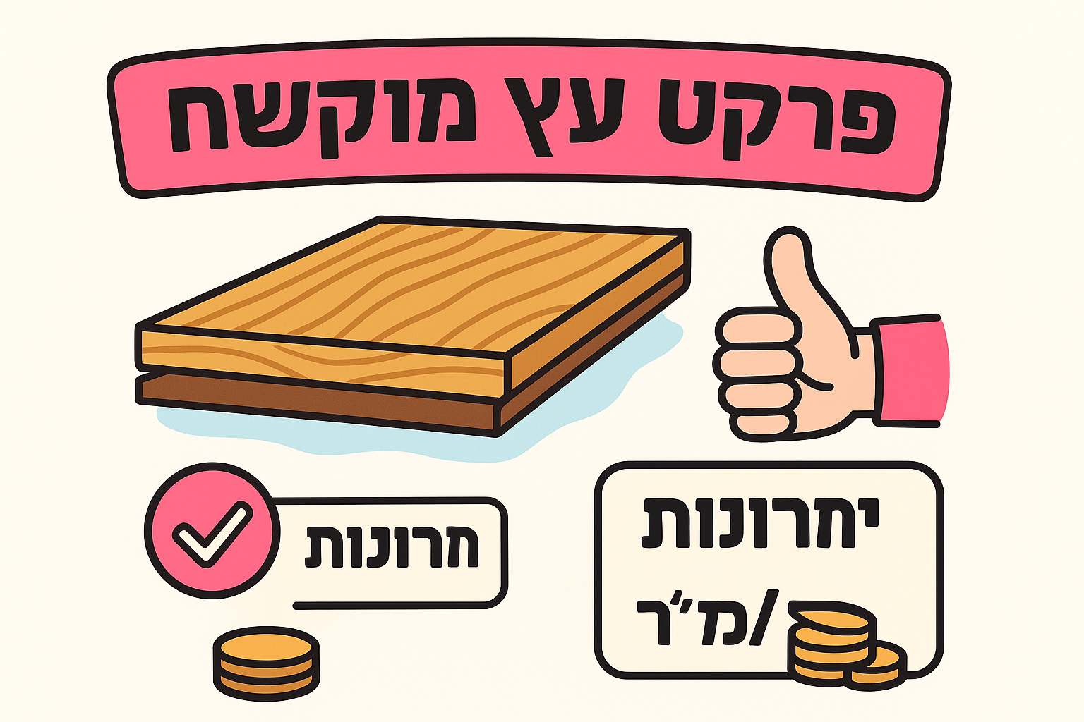 פרקט עץ מוקשח: מה זה, יתרונות ומחירים למ"ר