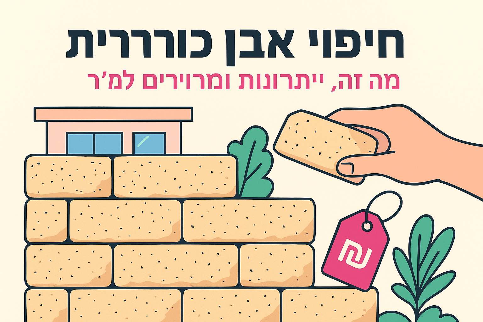 חיפוי אבן כורכרית: מה זה, יתרונות ומחירים למ"ר