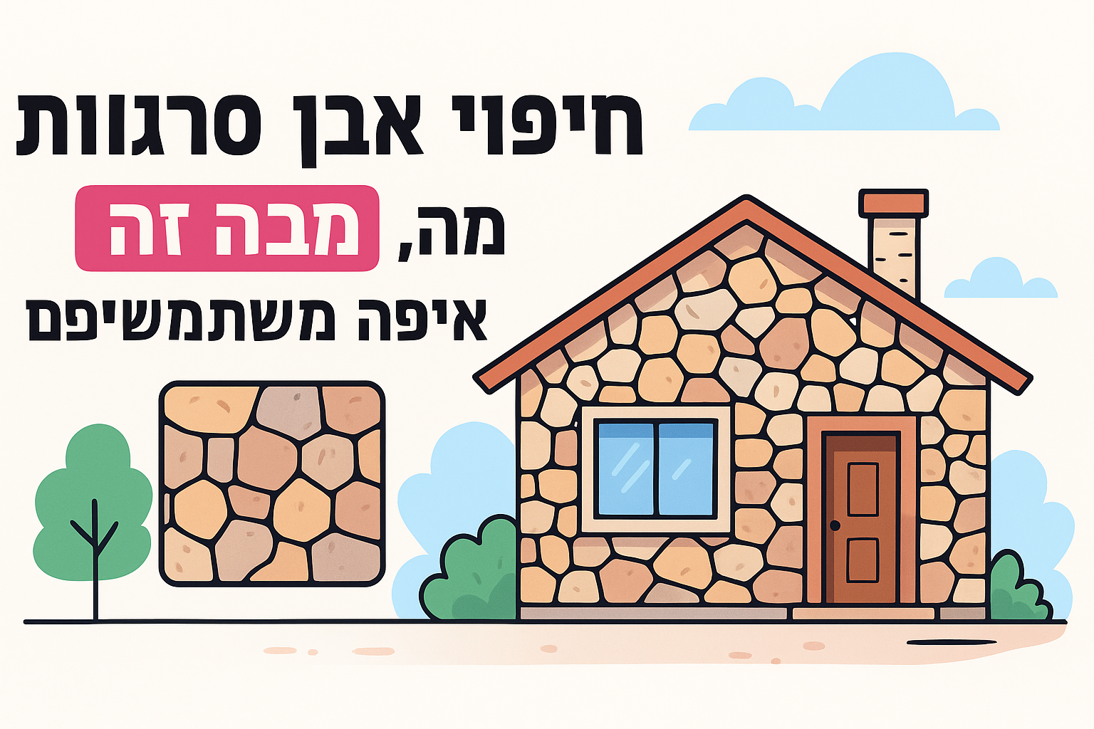 חיפוי אבן פראית: מה זה, סגנונות ואיפה משתמשים בה