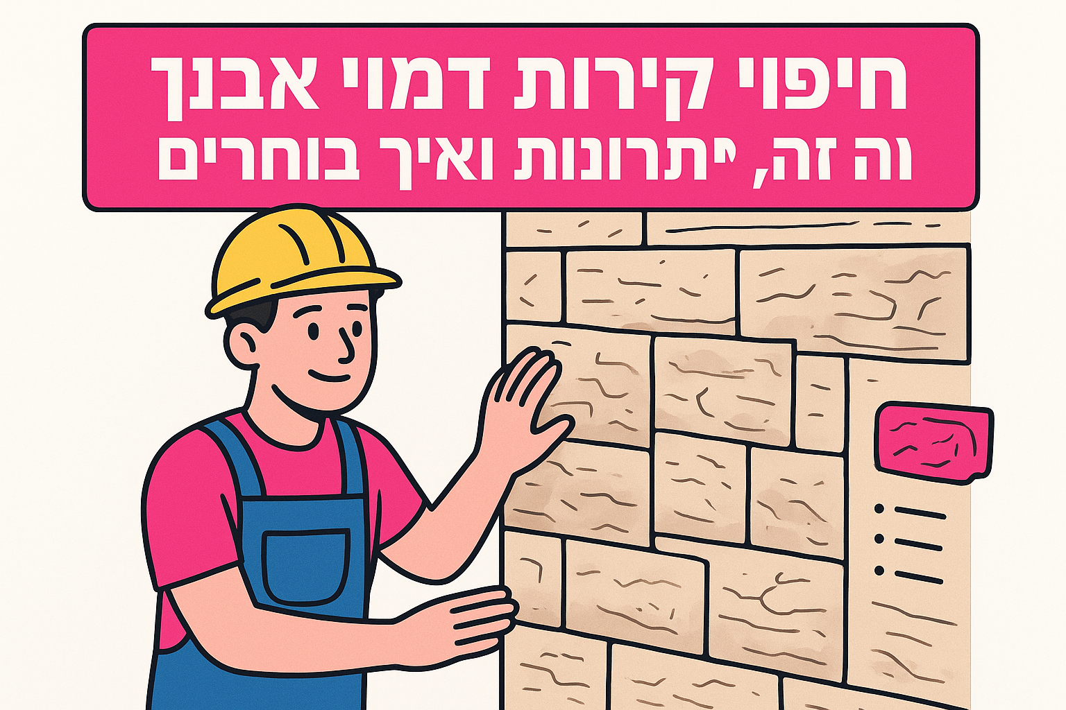חיפוי קירות דמוי אבן: מה זה, יתרונות ואיך בוחרים