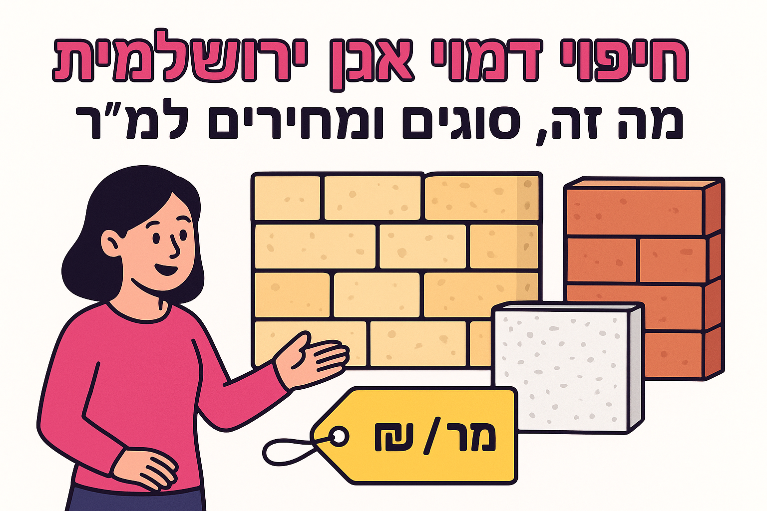 חיפוי דמוי אבן ירושלמית: מה זה, סוגים ומחירים למ"ר