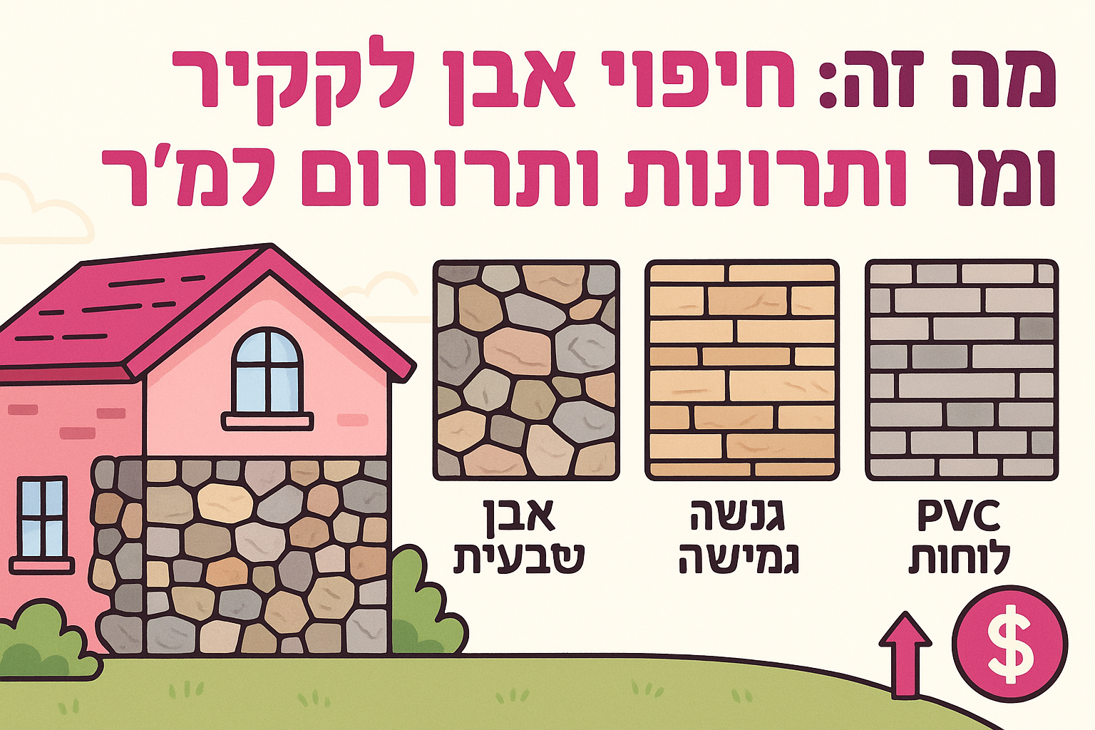 חיפוי אבן לקיר: מה זה, סוגים, יתרונות ומחירים למ"ר