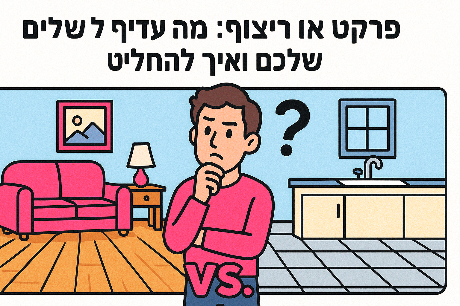 פרקט או ריצוף: מה עדיף לבית שלכם ואיך להחליט